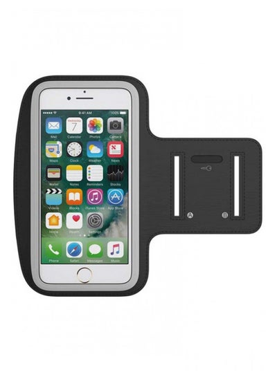 اشتري Sports Armband Case Cover For Universal Mobile Phones أسود في الامارات