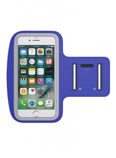 Buy Armband Case Cover For Smartphones Blue in UAE