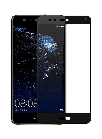 Buy 3D Tempered Glass Screen Protector For Huawei P10 Lite Black/Clear in UAE