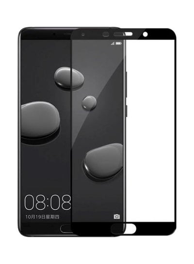 Buy Tempered Glass Screen Protector For Huawei Mate 10 Black/Clear in UAE