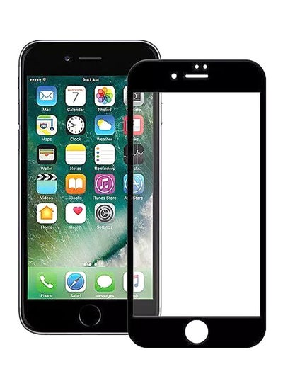 Buy 5D Tempered Glass Screen Protector For Apple iPhone 7 Plus/8 Plus Black/Clear in Saudi Arabia