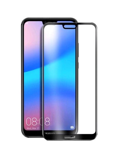 Buy 5D Tempered Glass Screen Guard For Huawei Honor Play Black/Clear in UAE
