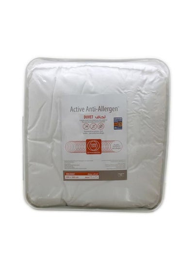 Buy Active Anti-Allergen Duvet White Queen in Saudi Arabia