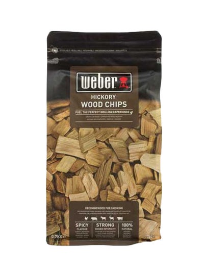 Buy Smoking Hickory Wood Chips 12x32.5x17centimeter in UAE