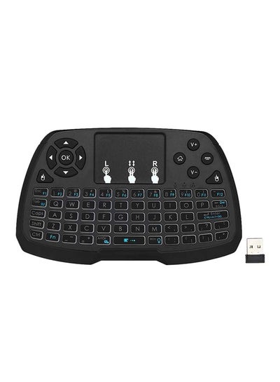 Buy Backlit Wireless Touchpad  Keyboard Black in UAE