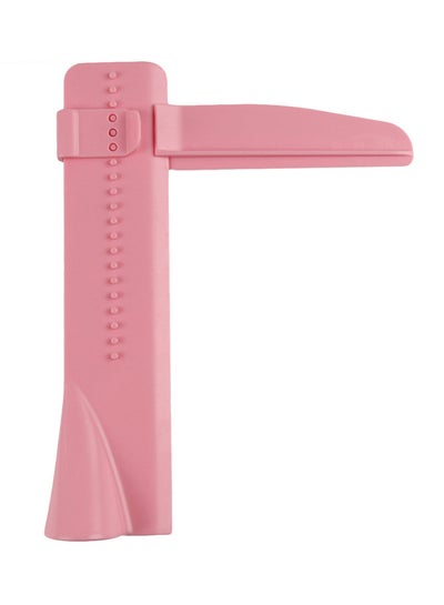 Buy Adjustable Cake Side Smoother Scraper Pink 25centimeter in UAE