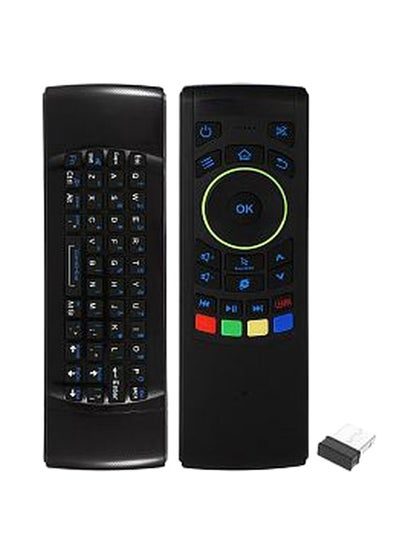 Buy 6-Axis Air Mouse Remote Control With USB Receiver Black in UAE