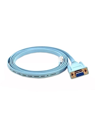 اشتري كابل جهاز تحكم DB9 أنثى إلى RJ45 ذكر أزرق في الامارات