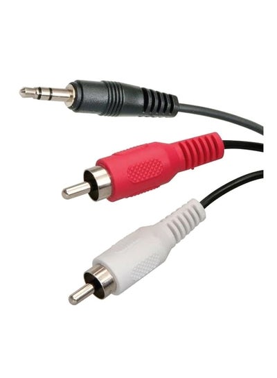 Buy RCA Cable Black/White/Red in Saudi Arabia