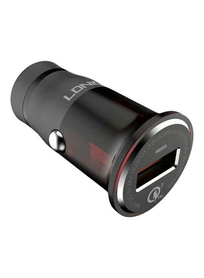 Buy Car Mobile Charger Black in UAE