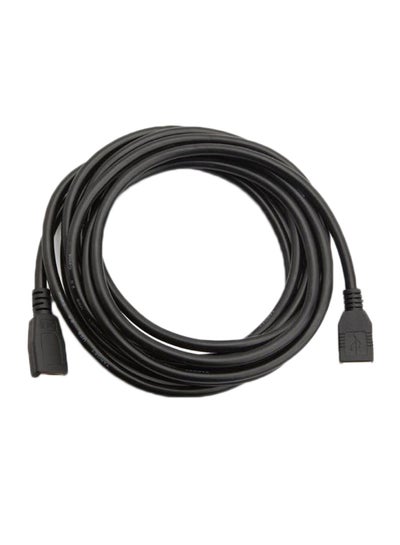 Buy Female USB To Male USB Cable Black in Saudi Arabia