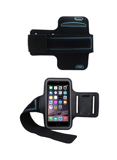 اشتري Sports Running Adjustable Armband Case Cover أسود في الامارات