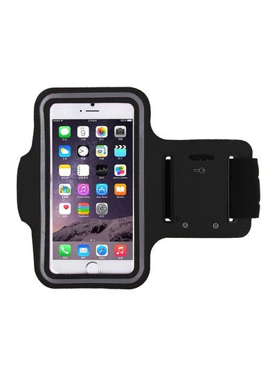 اشتري Sweat-Proof Fitness Armband Case Cover أسود في الامارات