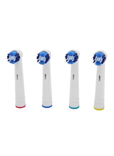 Buy 4-Piece Replacement Toothbrush Heads for Braun Oral B Hygiene Floss (SB-20A) Multicolour in Saudi Arabia