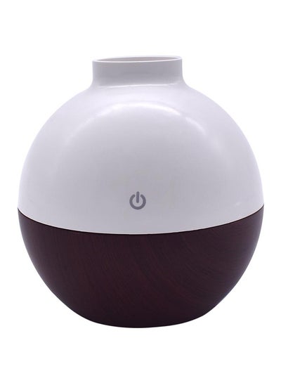 Buy Wood Grain Aromatherapy Air Humidifier Dark Brown in UAE