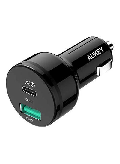 Buy Type-C Car Charger Black in Saudi Arabia