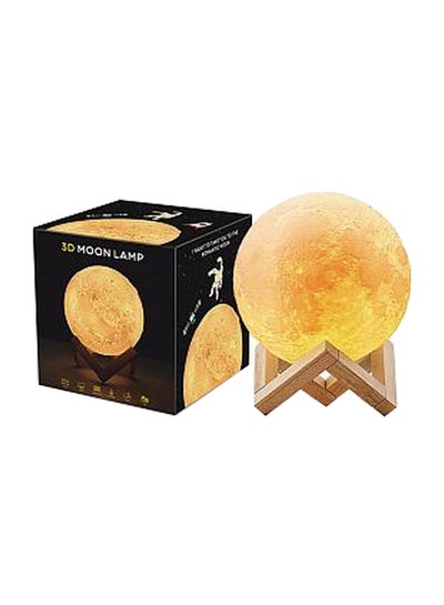 Buy 3D Moon Lamp White 160x120x120mm in Saudi Arabia