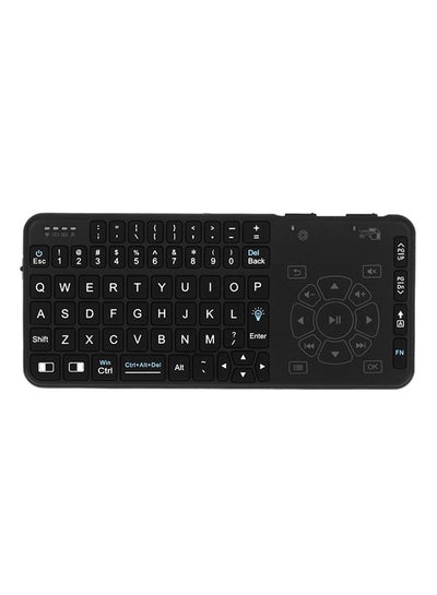 اشتري لوحة مفاتيح لاسلكية محمولة أسود في السعودية