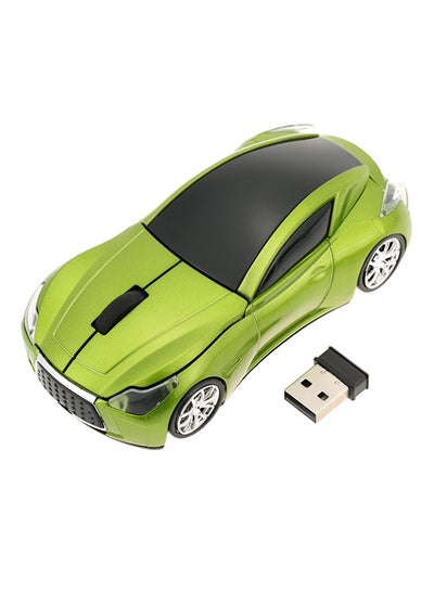 Buy 2.4Ghz Multimedia Wireless Optical Mouse green in UAE