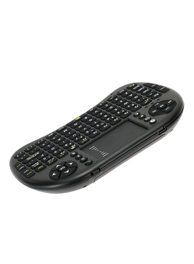 Buy Mini Wireless Keyboard Touchpad Black in Saudi Arabia