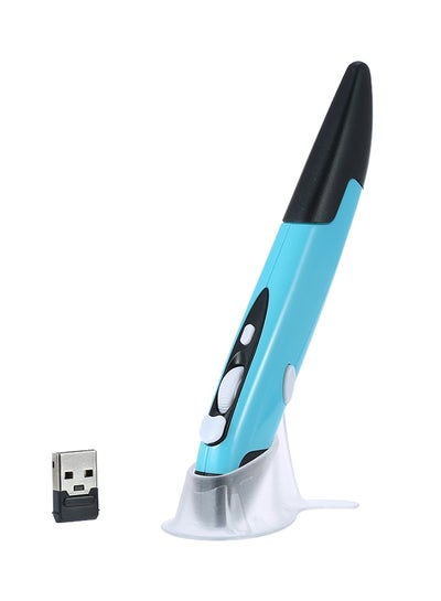 اشتري 2.4Ghz USB Wireless Optical Pointing Pen Blue في السعودية