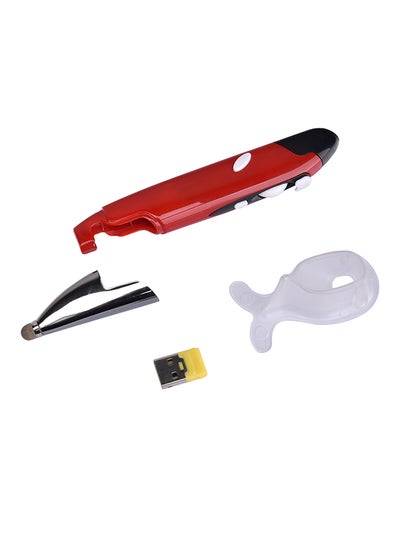 Buy 2.4Ghz USB Wireless Optical Pointing Pen Red in Saudi Arabia