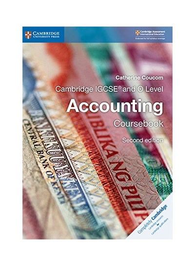 Buy Cambridge IGCSE And O Level Accounting Coursebook Paperback English by Catherine Coucom - 27 Feb 2018 in UAE