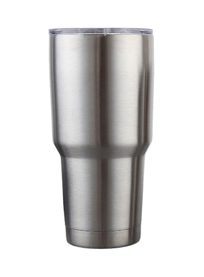 Buy Stainless Steel Double Wall Vacuum Tumbler Silver 8.7 x 4.3 x 4.3inch in UAE