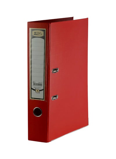 Buy Standard Box File, F4/A4 Red in Saudi Arabia