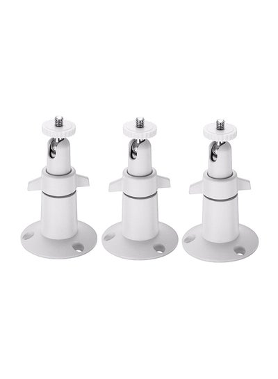 اشتري 3-Piece Ceiling Security Bracket For Arlo Or Arlo Pro Camera Cam أبيض 0.185 كغم في الامارات