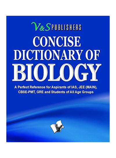 Buy Concise Dictionary Of Biology paperback english - 9-Apr-14 in UAE