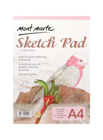 Buy A4 Multipurpose Sketch Pad Multicolour in UAE