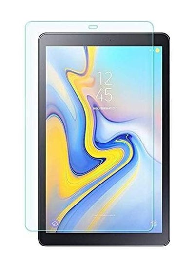 Buy Tempered Glass Screen Protector For Samsung Galaxy Tab A 10.5 (SM-T595) Clear in Saudi Arabia