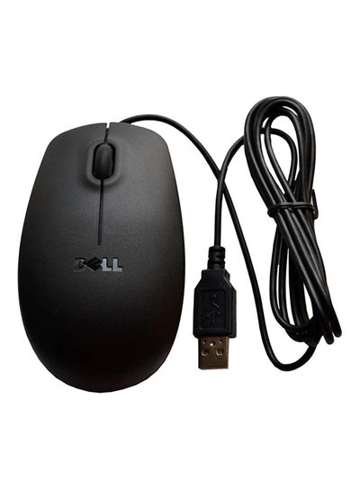 Buy MS111 Wired Optical Mouse Black in Saudi Arabia