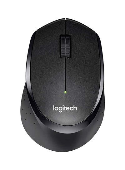 Buy M330s Silent Plus Wireless Mouse, 2.4Ghz With Usb Nano Receiver, 1000 Dpi Optical Tracking, 2-Year Battery Life, Compatible With Pc, Mac, Laptop, Chromebook Black in UAE