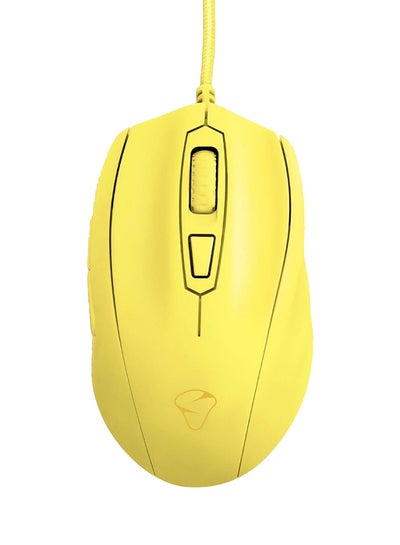 Buy Castor French Fries Optical Gaming Mouse For PC Yellow in UAE