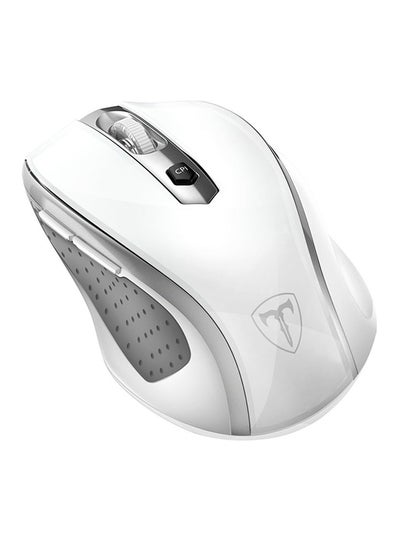 Buy MM057 Wireless Mouse For Computer White in UAE