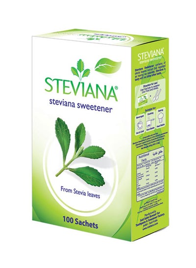 Buy Stevia Sweetener 100 Sachets 2.5grams in Saudi Arabia