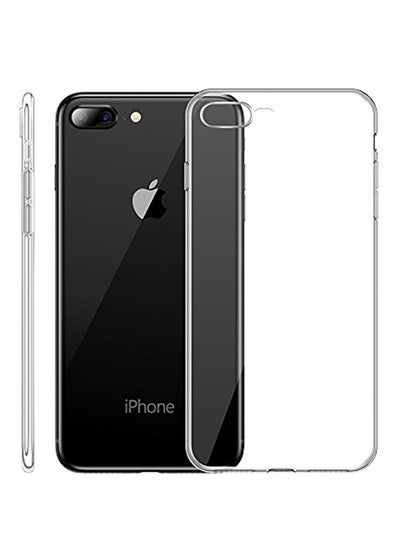 Buy Protective Case Cover For Apple iPhone 8 Plus/7 Plus Clear in UAE