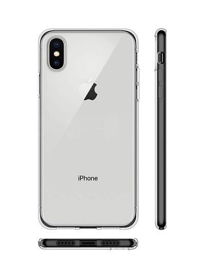 Buy Protective Case Cover For Apple iPhone Xs Max Clear in UAE