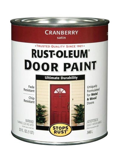 Buy Satin Door Paint Cranberry Satin 946Liters in UAE