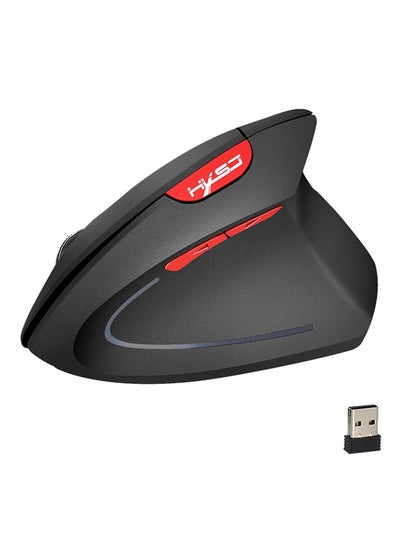 Buy Wireless Mouse Black/Red in Saudi Arabia
