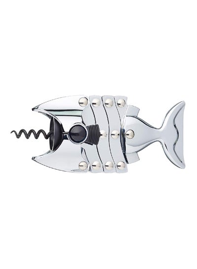 Buy Bc Lazy Fish Corkscrew Silver 21 X 9 X 5 Centimeter in UAE