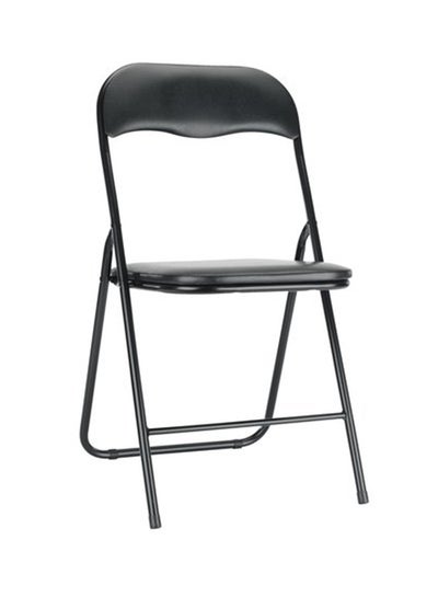 Buy Vig Folding Chair Black 44.5x44x81centimeter in Saudi Arabia