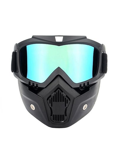 اشتري Motorcycling Goggles With Detachable Mask في السعودية