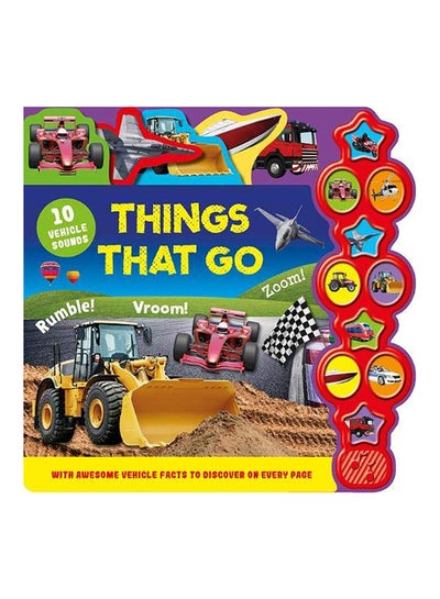 Buy 10 Sounds Tabbed: Things That Go board_book english in UAE