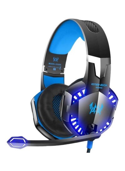 Buy Wired Over-Ear Gaming Headphones With Mic in UAE