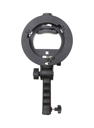 Buy S-Shaped Speedlite Bracket Black in Saudi Arabia