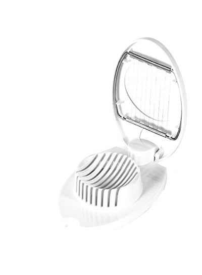 Buy Plastic Egg Slicer White in Saudi Arabia