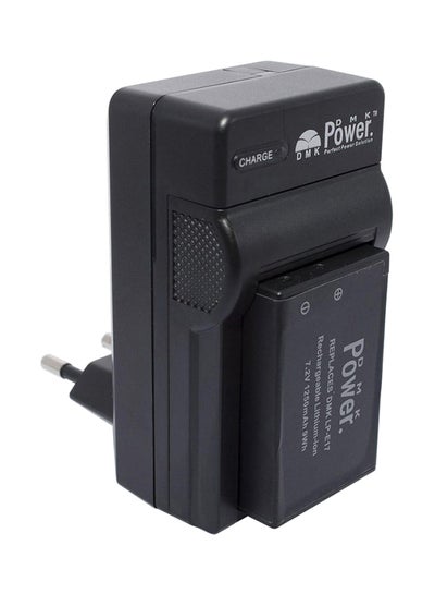 Buy Battery Charger For Canon M3 750D 760D K**s X8i T6i T6s Camera - LP-E17 Black in UAE